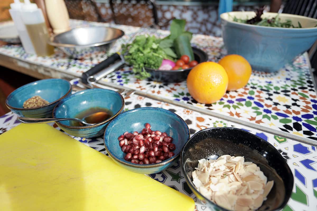 Egyptian cooking lesson in Lee Chan's World Food Tour