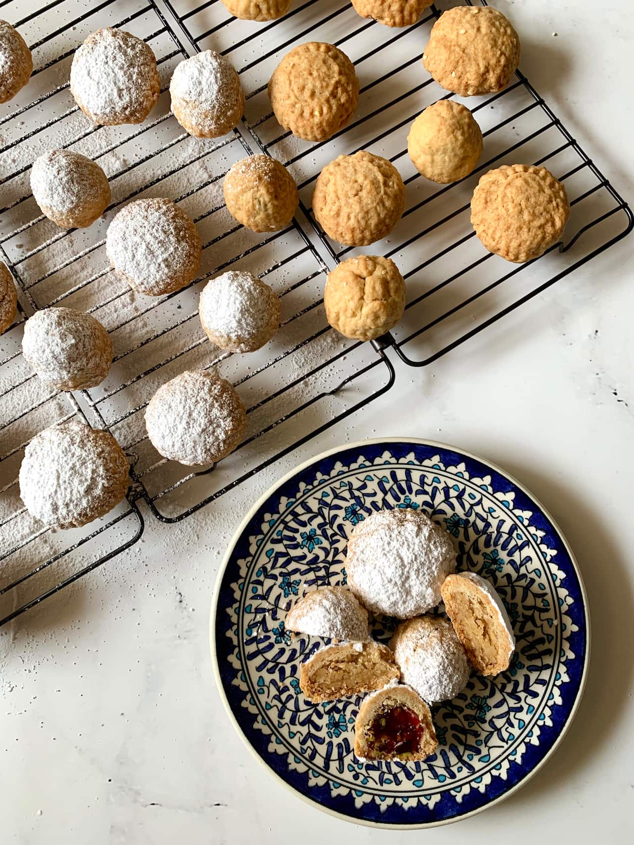 Egyptian kahk biscuits