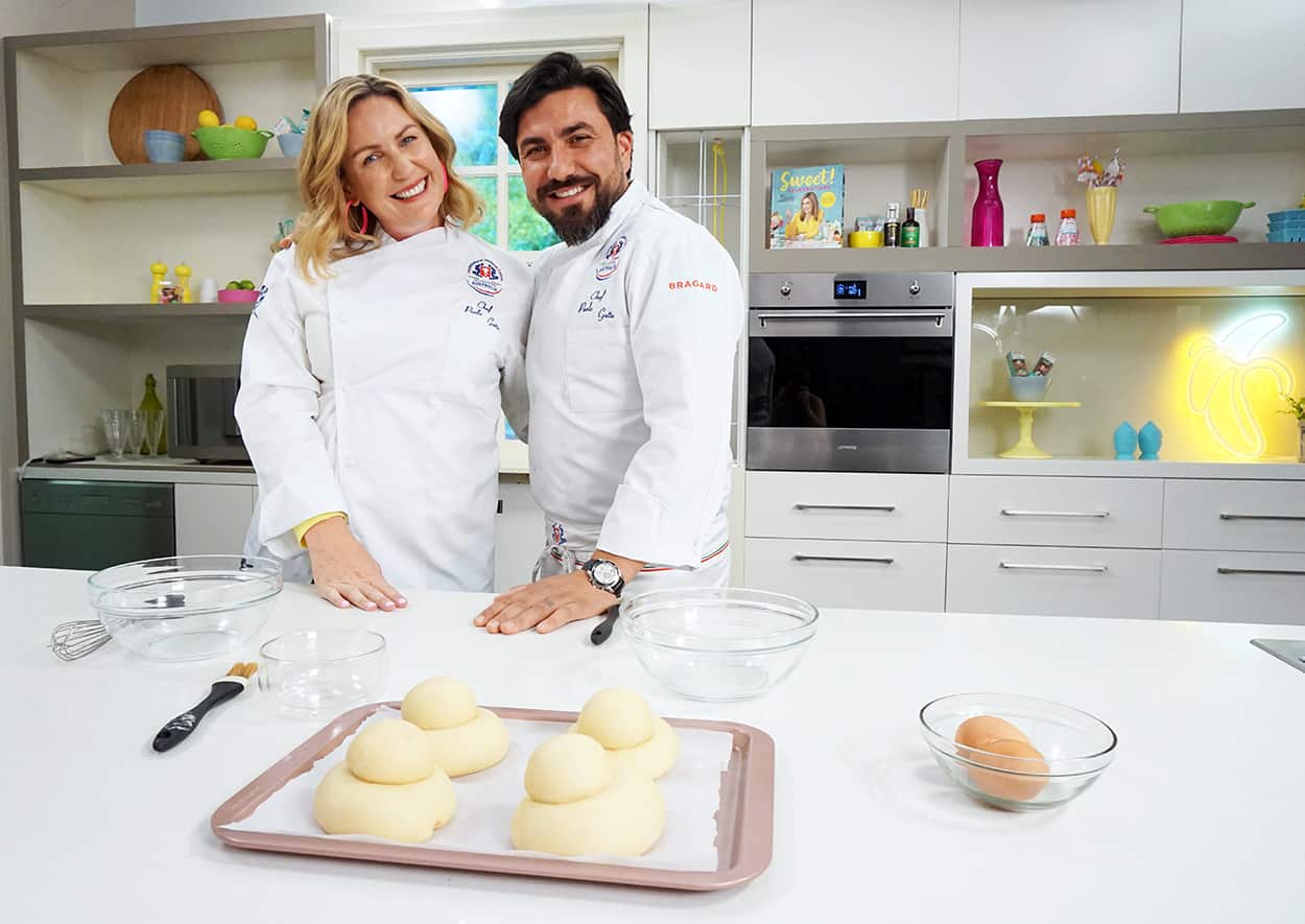 Elise Strachan and Paolo Gatto 