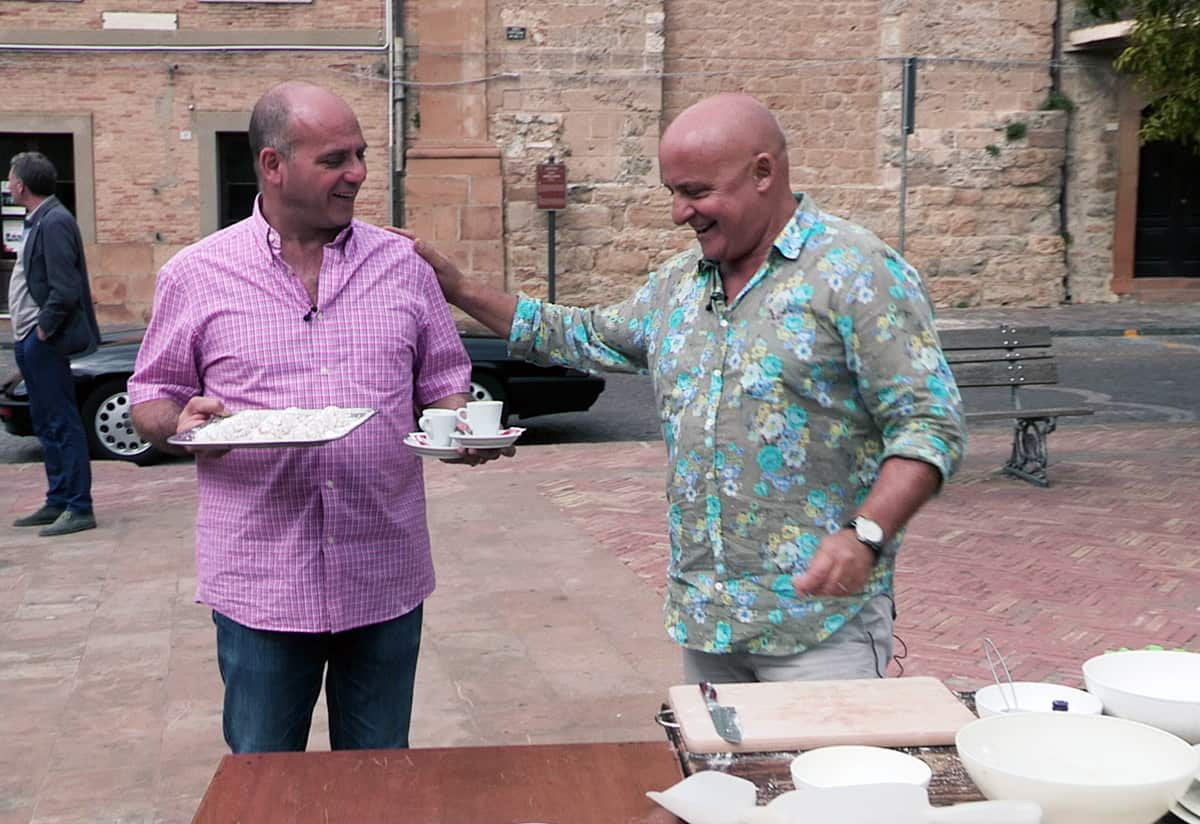 Enzo Oliveri and Aldo Zilli in Sicily 