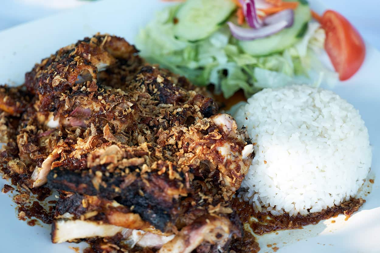 Amye’s hot spicy charcoal chicken