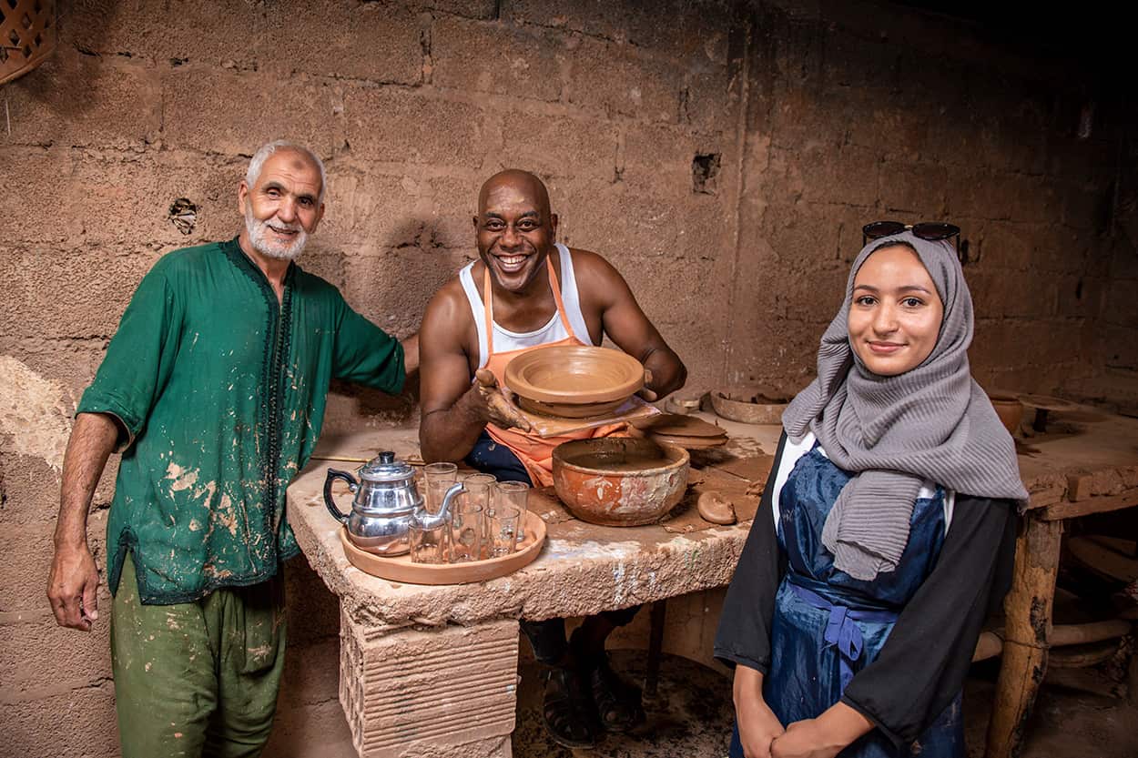 Ainsley Harriott pottery lesson