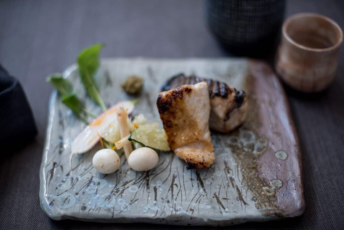 Grilled Spanish mackerel