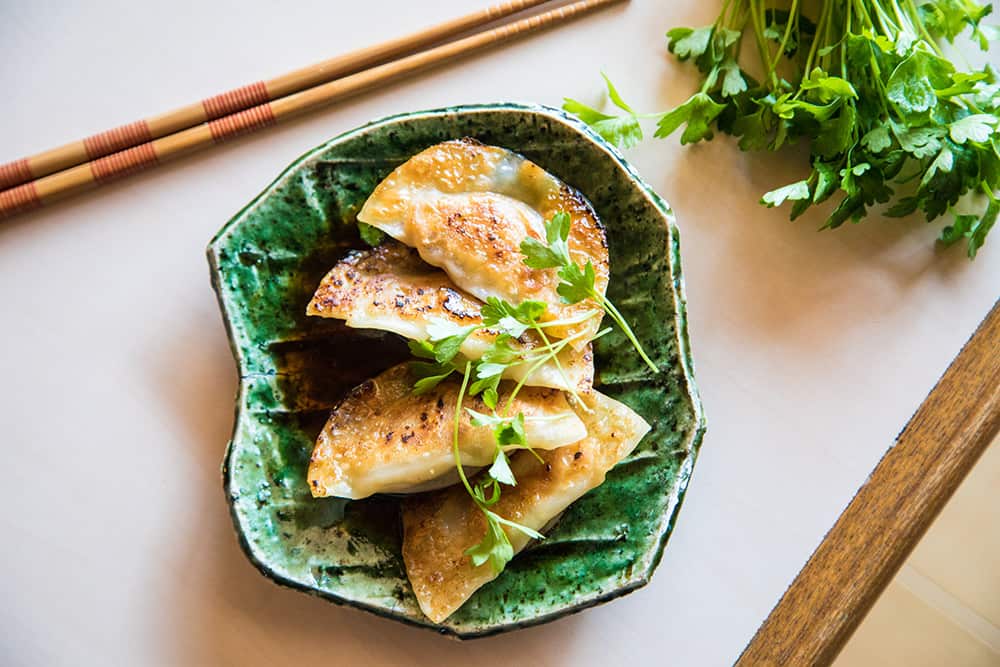 Pork gyoza