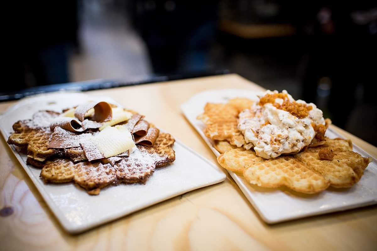 Scandinavian waffle-off