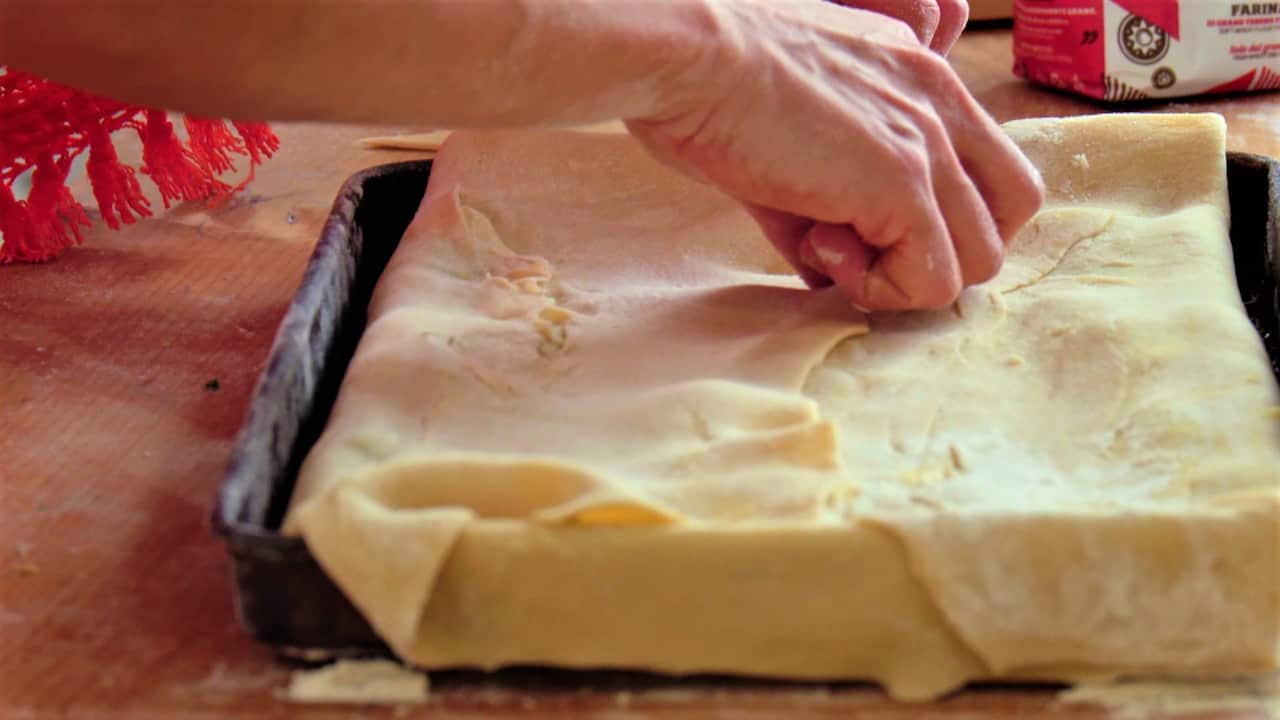 Pizza rustica pastry