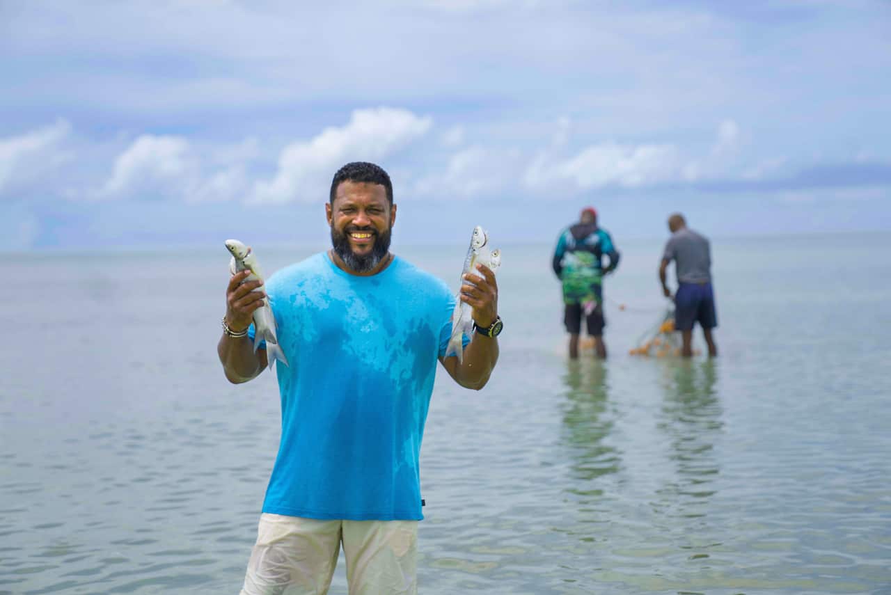 As Aaron Fa’aso, host of Strait to the Plate on SBS, discovers during the series, each island has speciality fish curries that aligns with local species. 