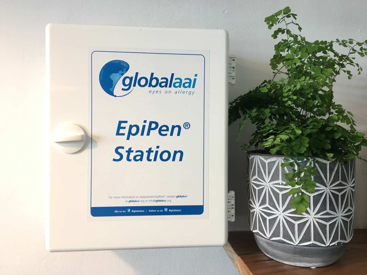 EpiPen Station at The Little Fig cafe