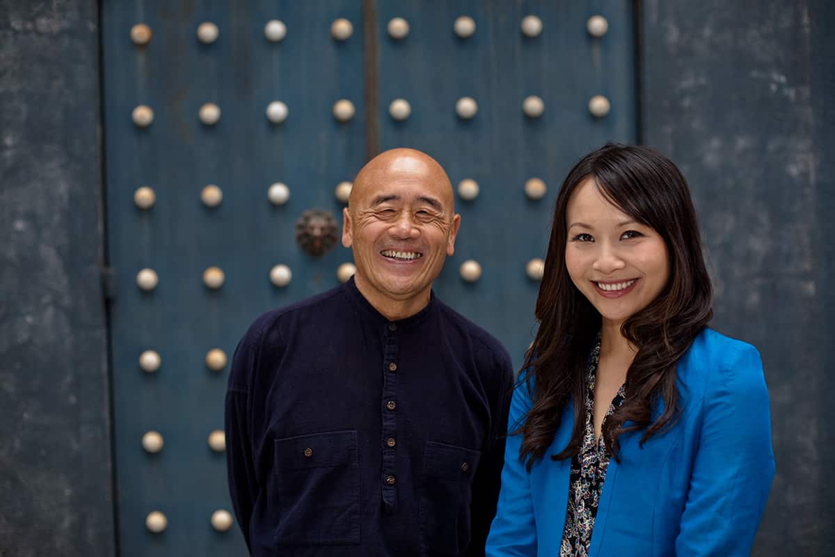 Ken Hom and Ching-He Huang