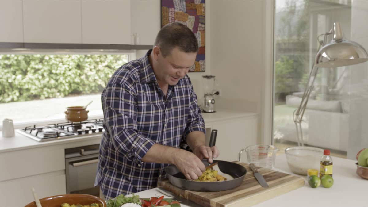 Gary Mehigan makes dosa