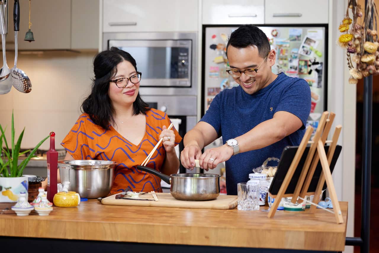 Fiona Ly and Jeremy Zhu