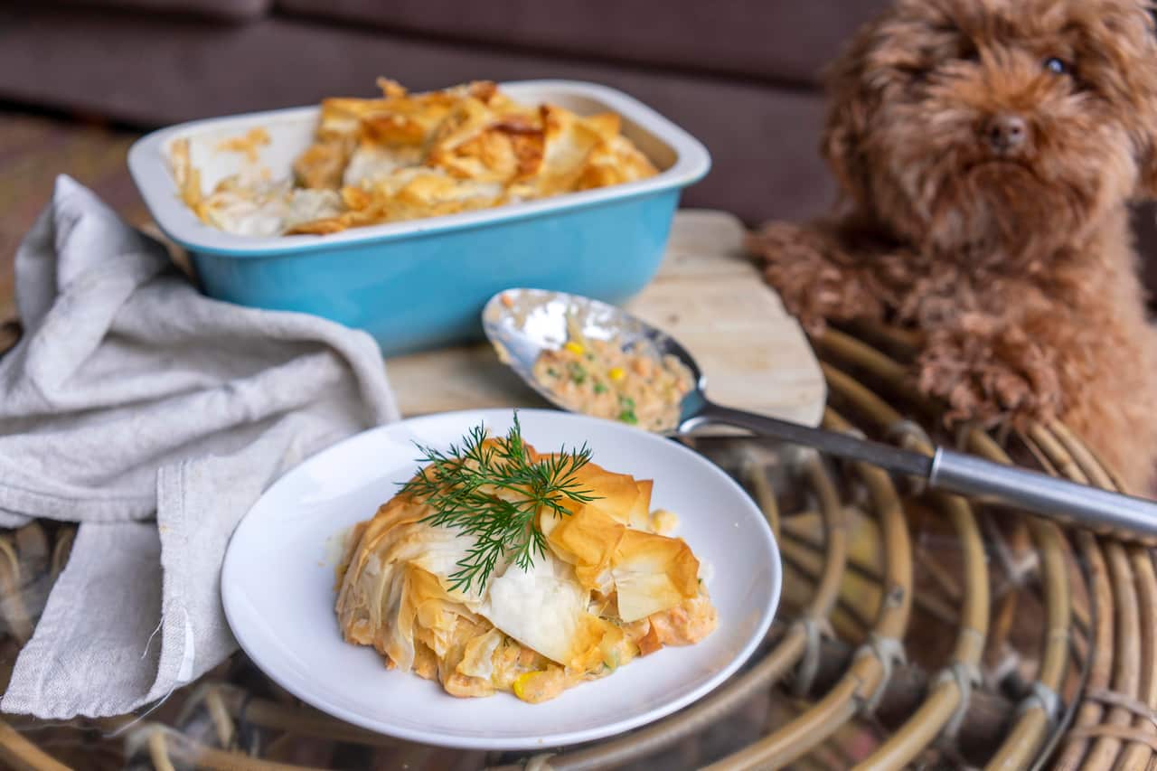 Humble pie - fish pie