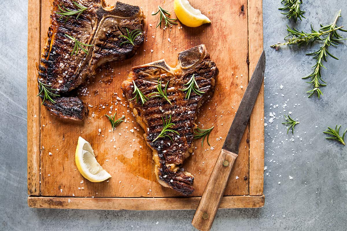 Florentine t-bone steak