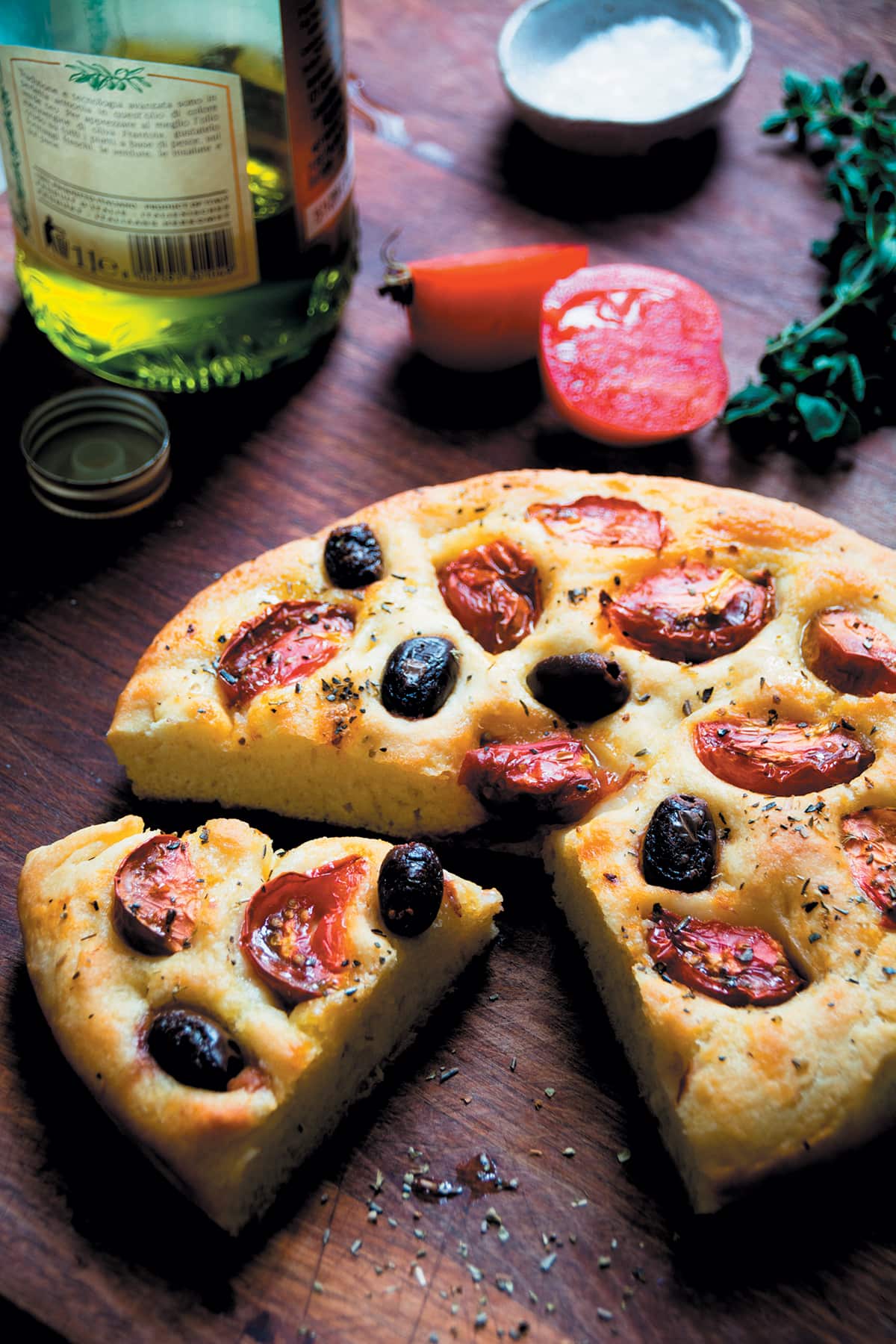 Focaccia Bari-style (focaccia Barese)