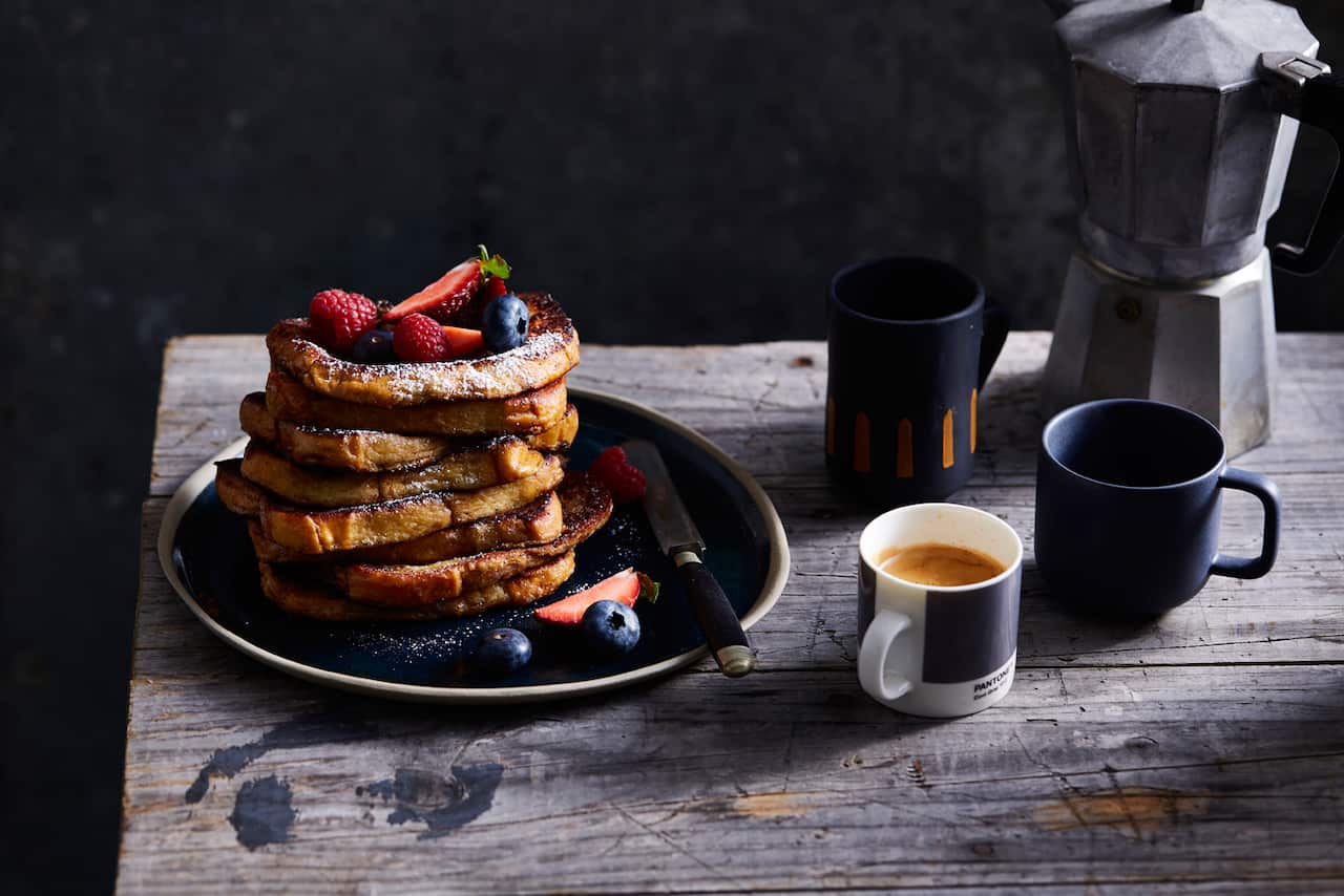 French toasted brioche