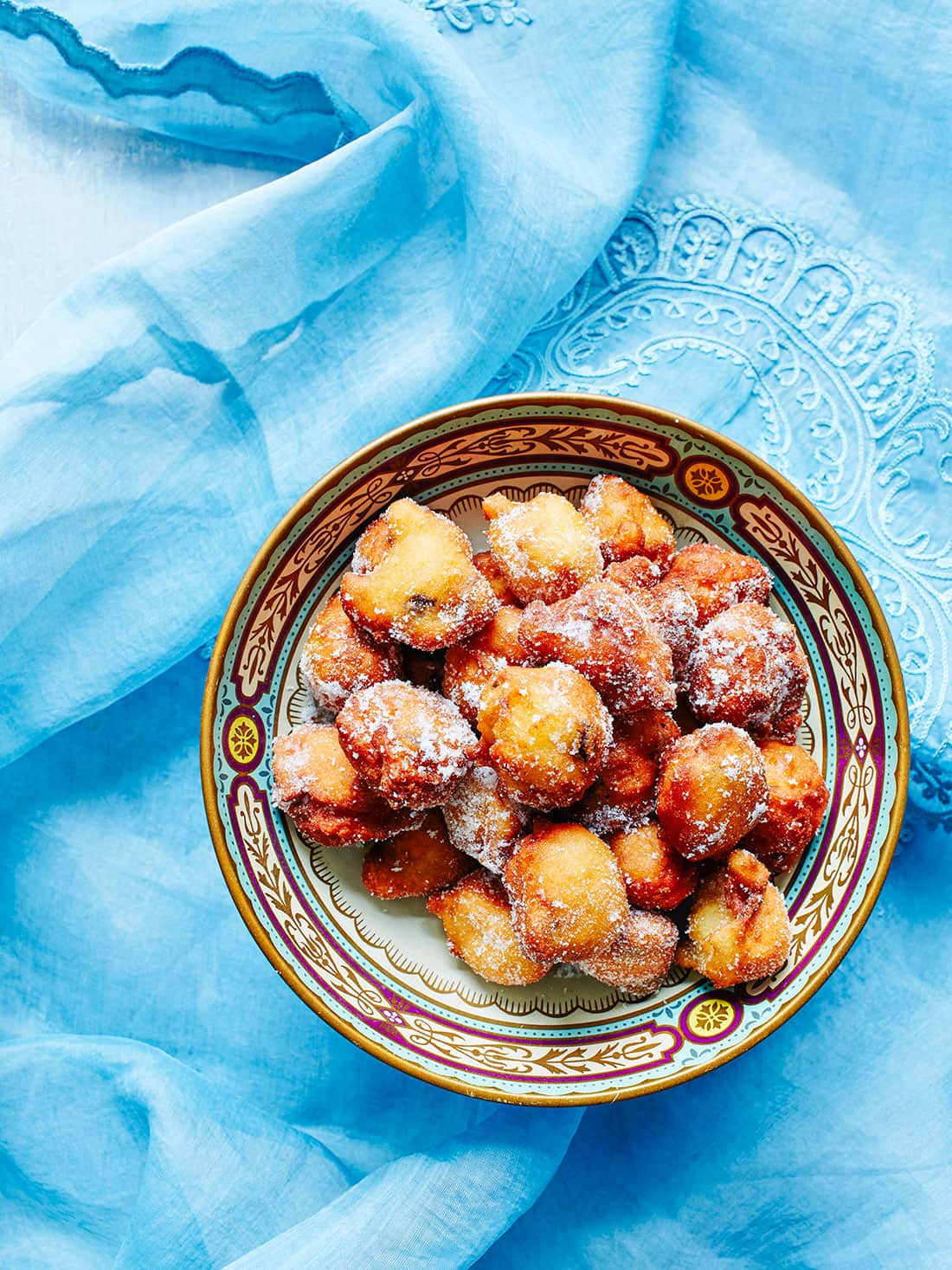 Apple fritters (frittelle di mele)