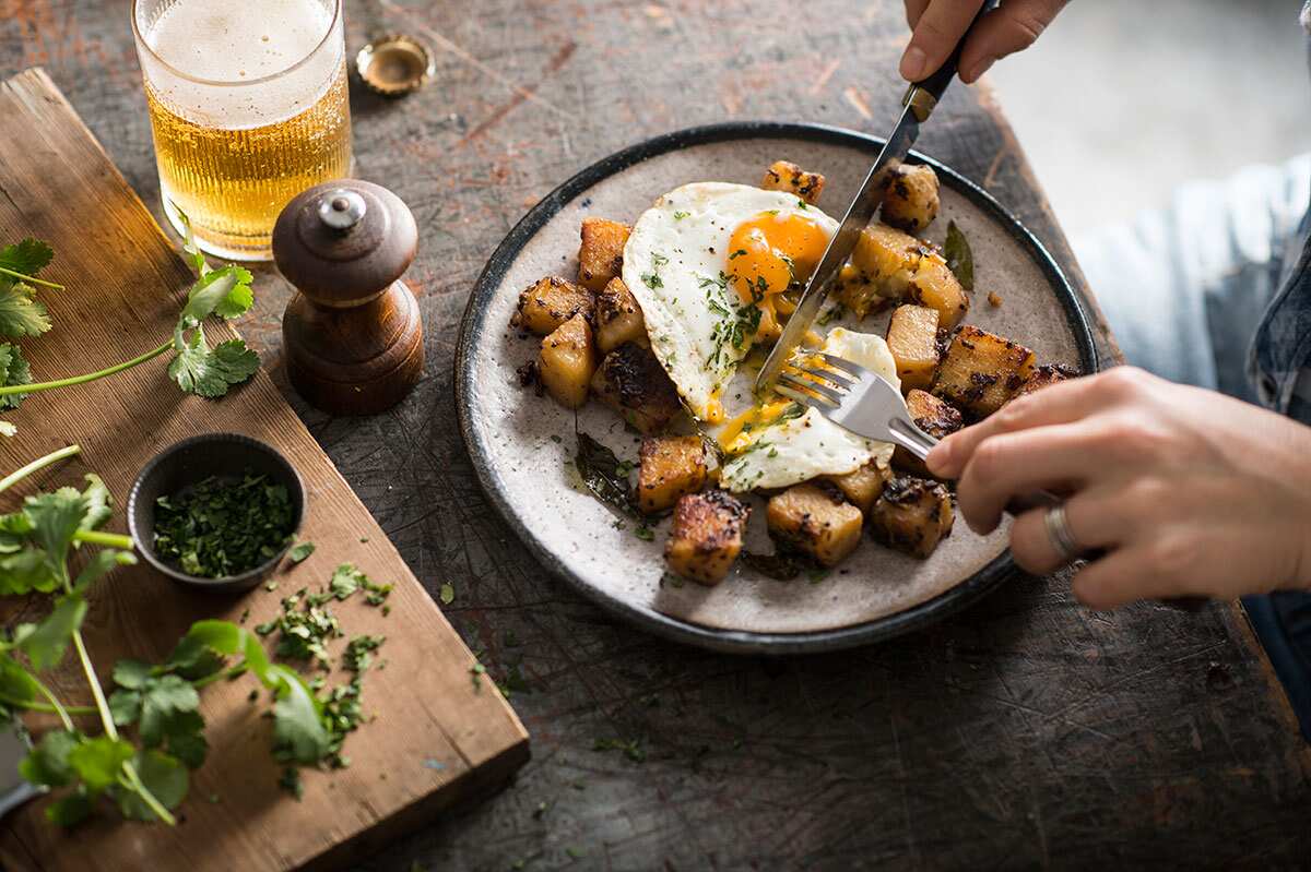 Five-spiced potatoes