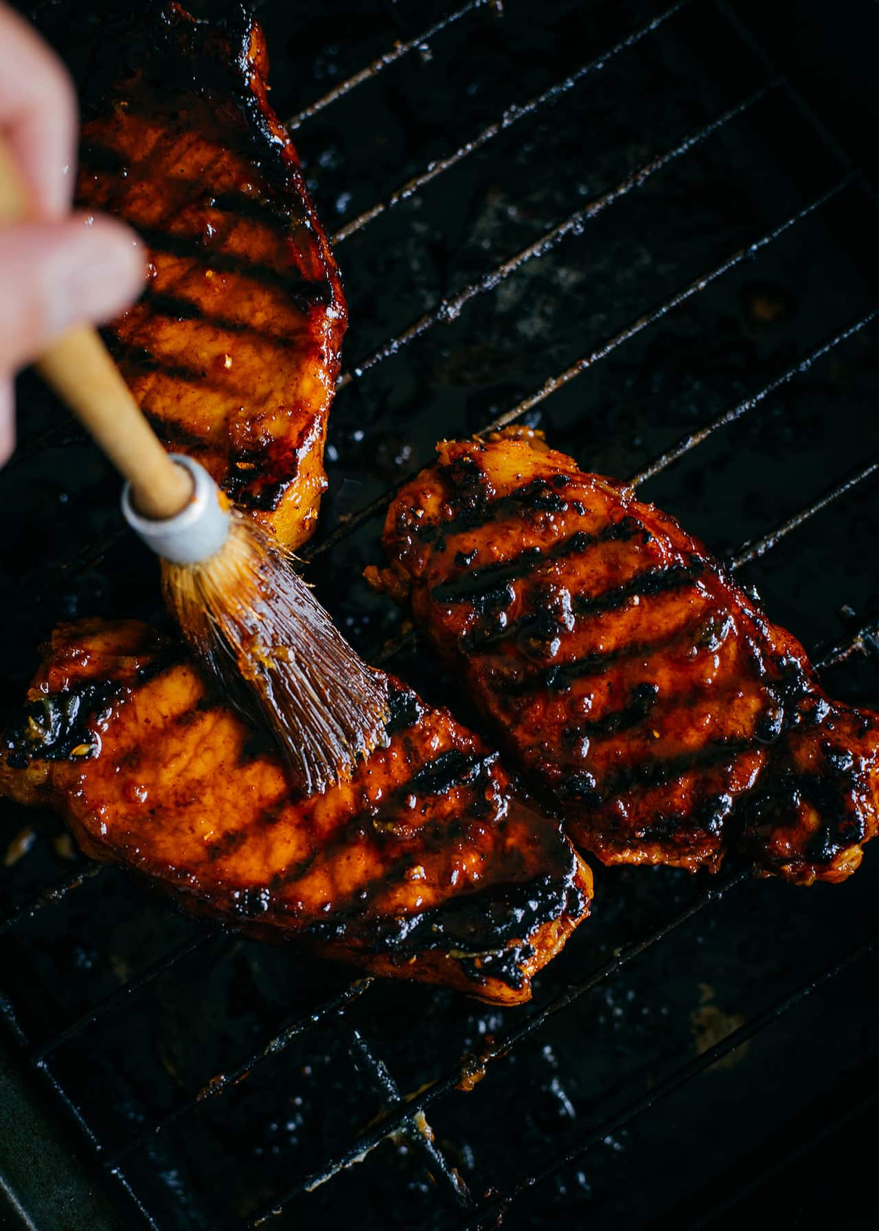 Pork tenderloin with maple, ginger and orange glaze
