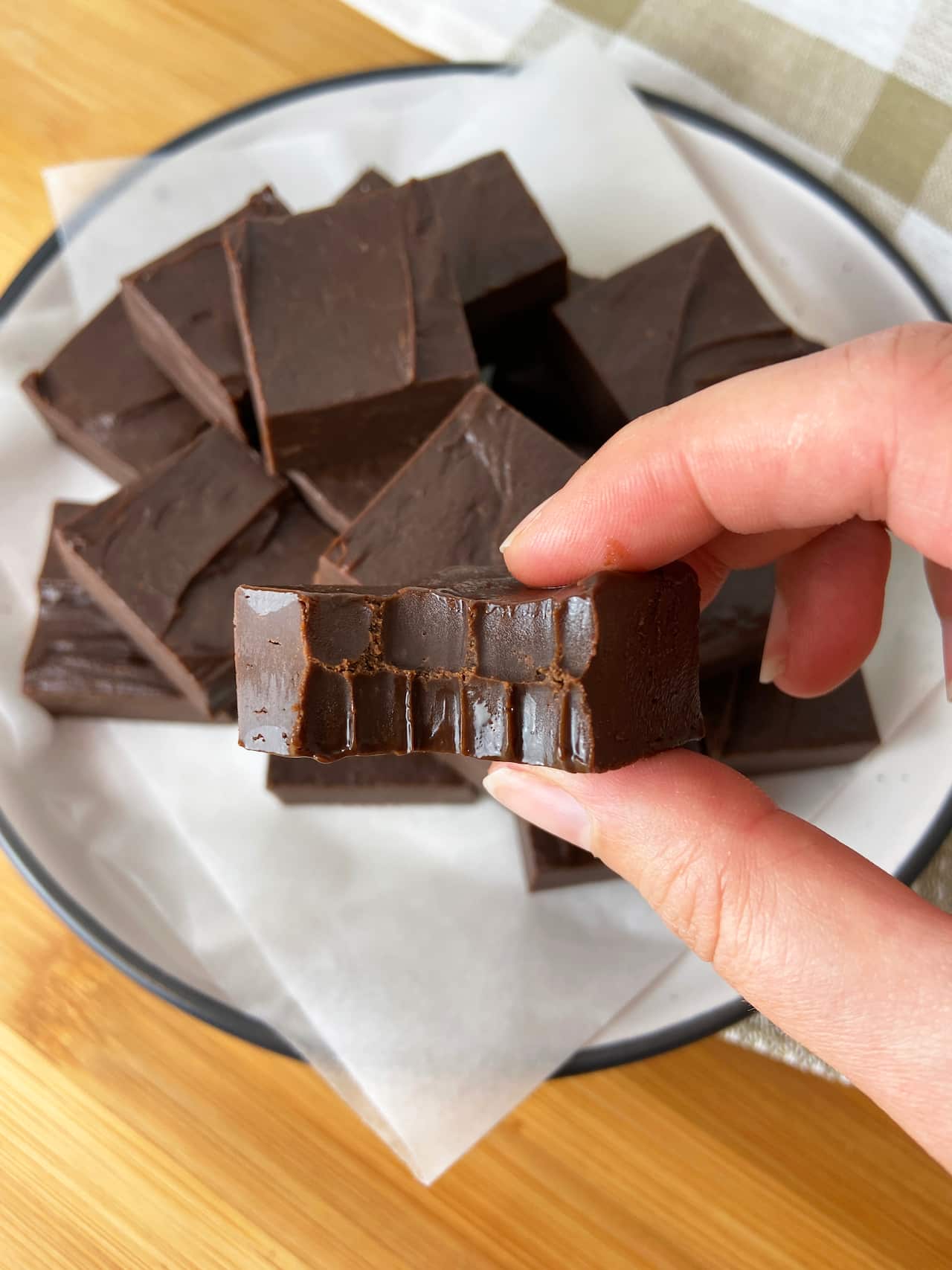 Two ingredient fudge