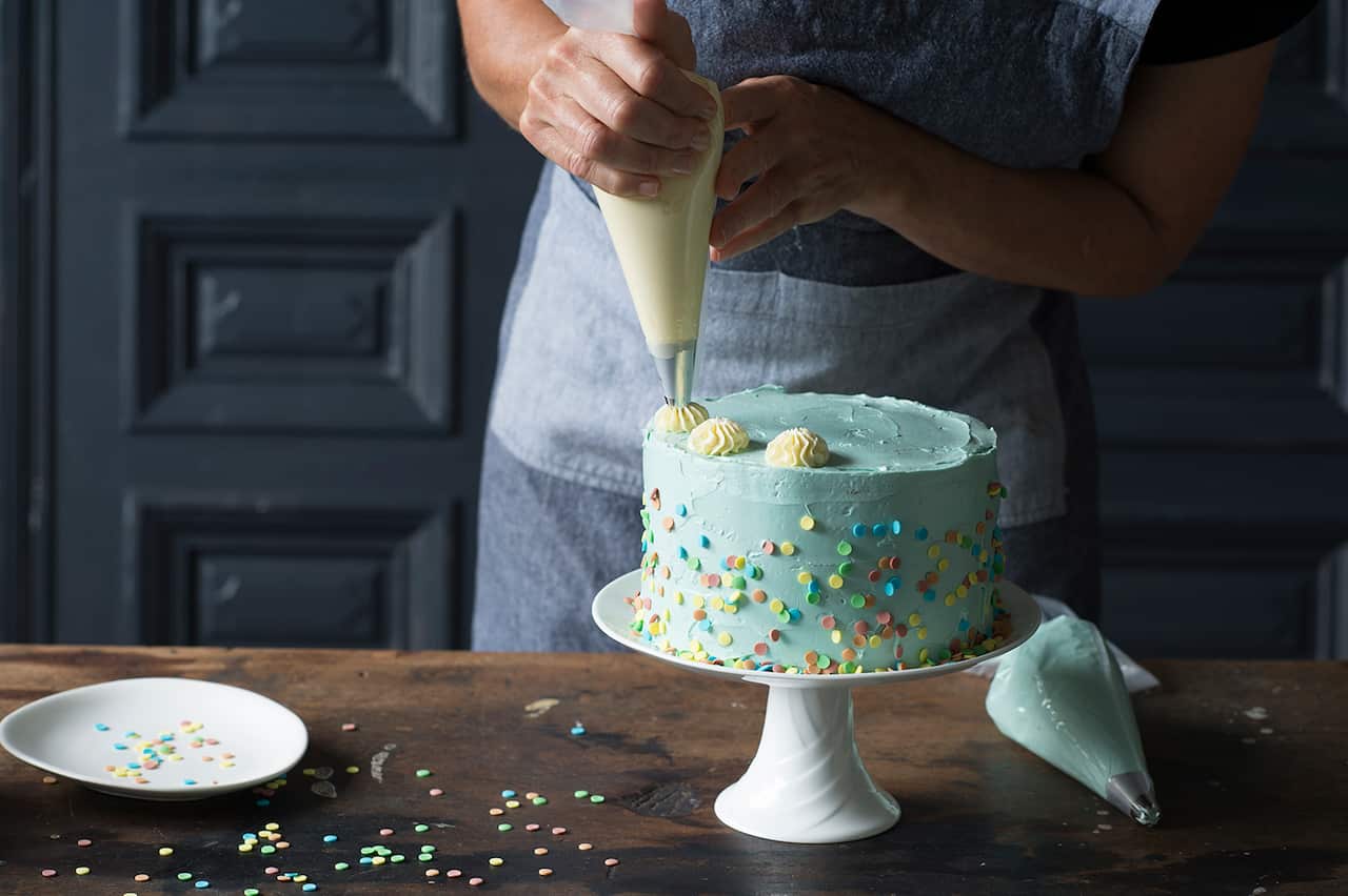 Confetti layer cake