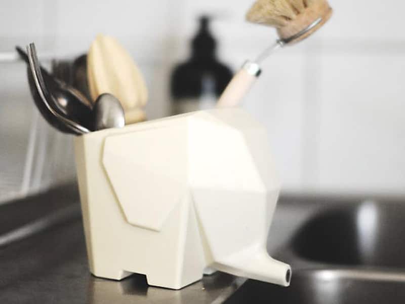 Jumbo cutlery drainer