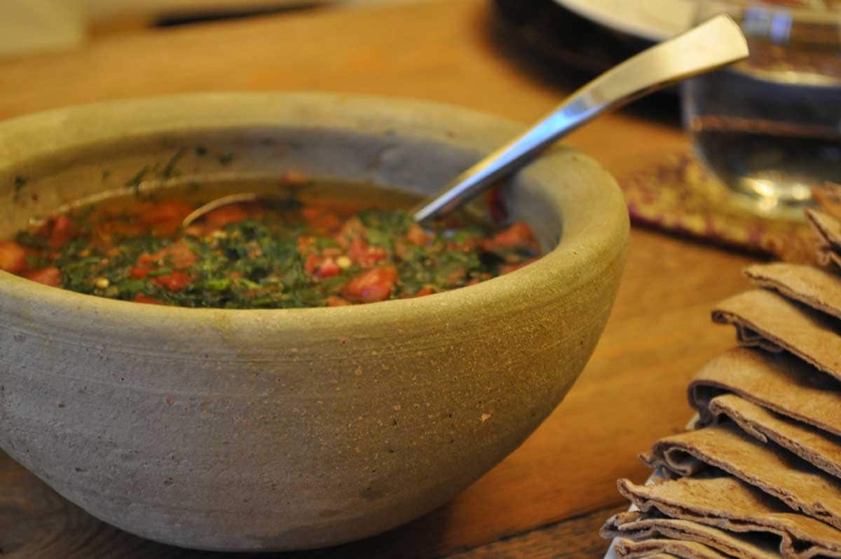 Dagga salad from Gaza