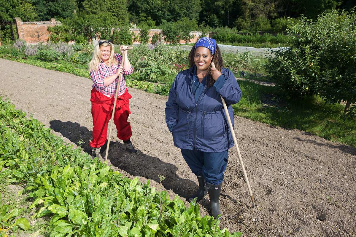 Gemma Collins and Alison Hammond in Sugar Free Farm S2
