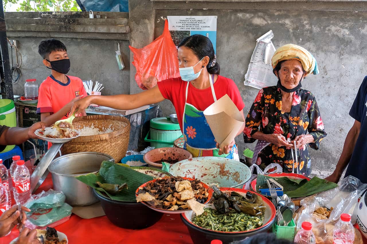 Bali food stall