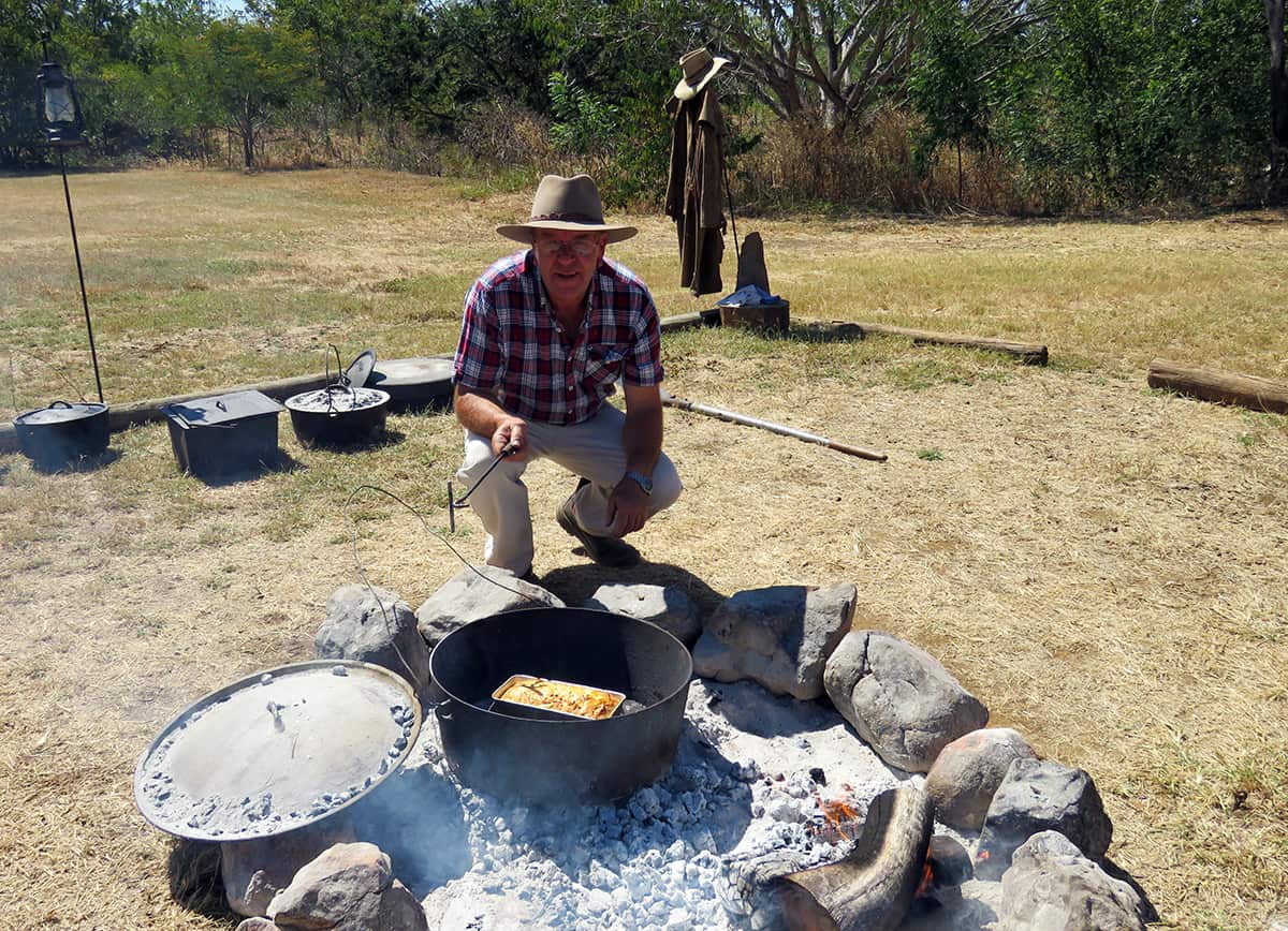 Geoff Mark cooking damper