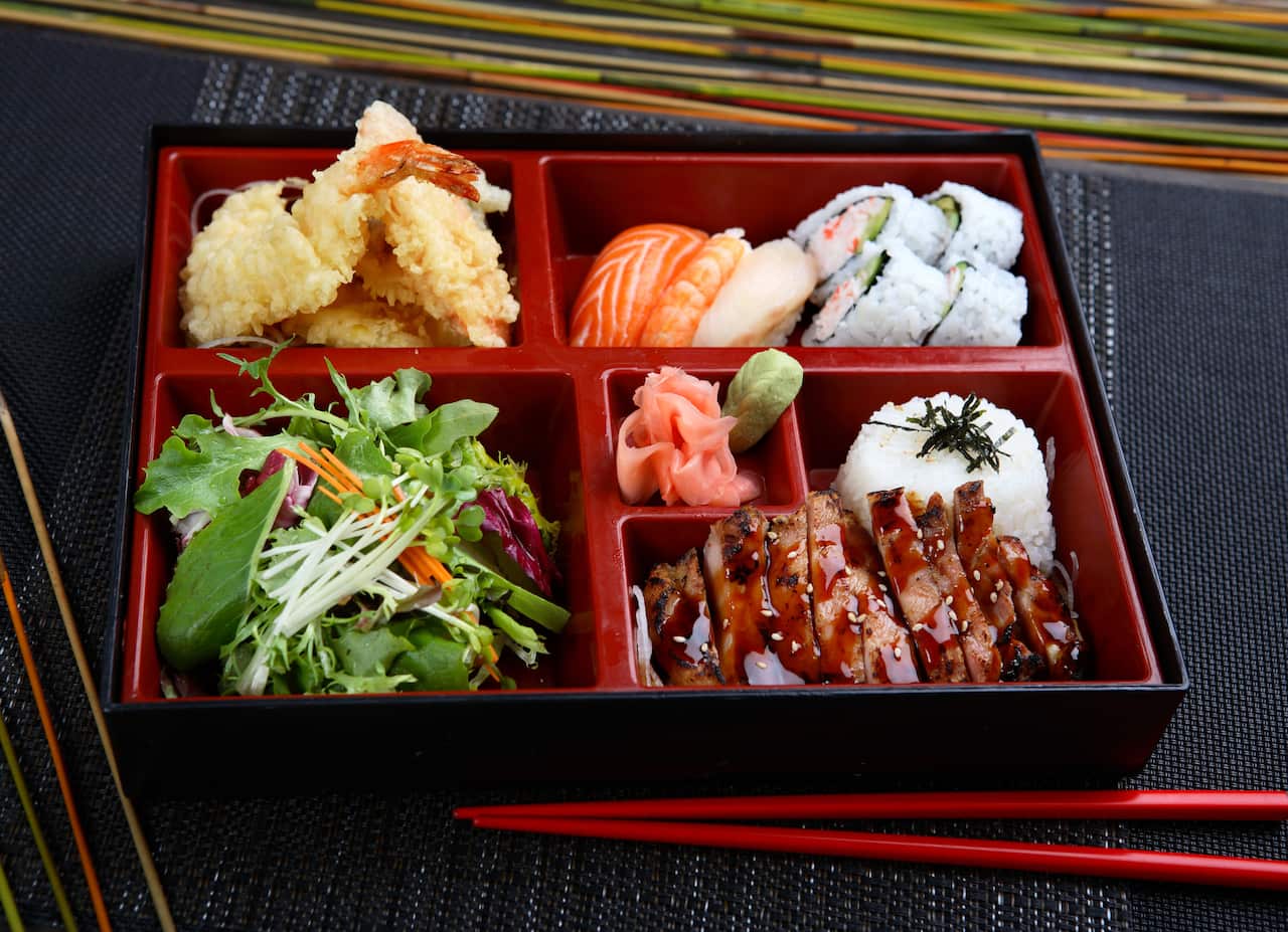 Chicken Teriyaki Combination Bento