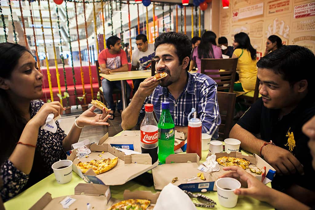 Opening Of Domino's Pizza 600th Store In India