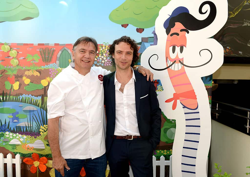 Raymond Blanc his son Olivier launch app 'Henri Le Worm'