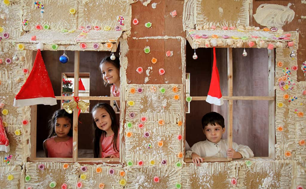 Mumbai gingerbread house