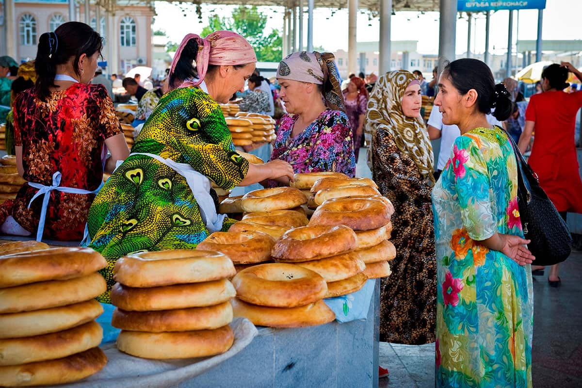 Siyob Bazaar, Samarkand. 