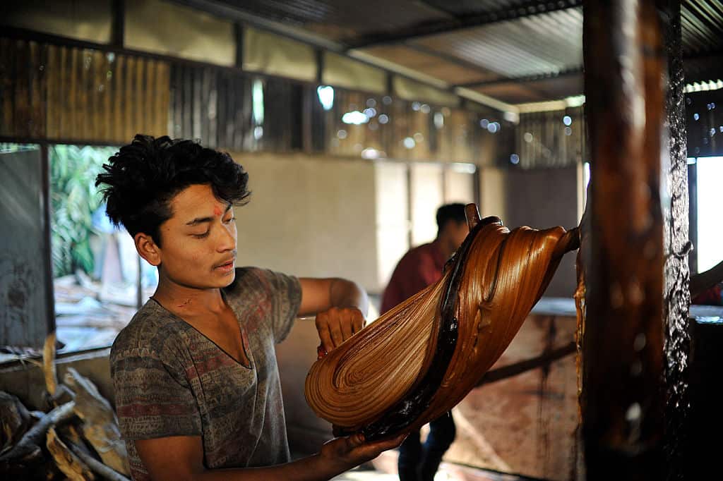Maghe Sankranti Festival preparation in Nepal