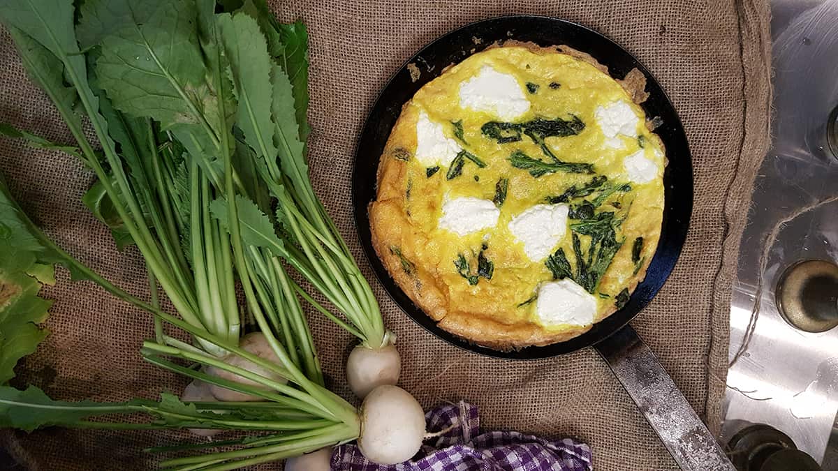 Gourmet Farmer series 4 frittata