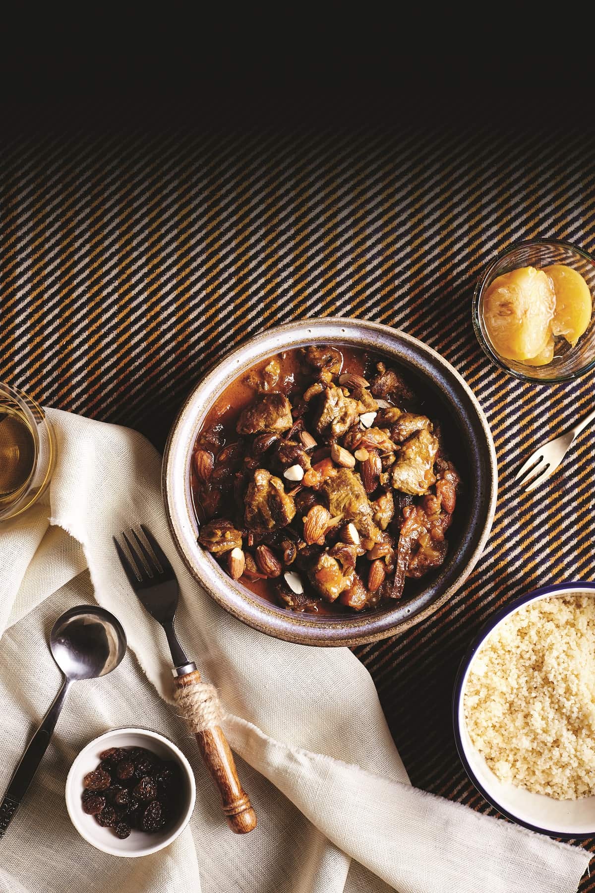 Goat tagine with almonds