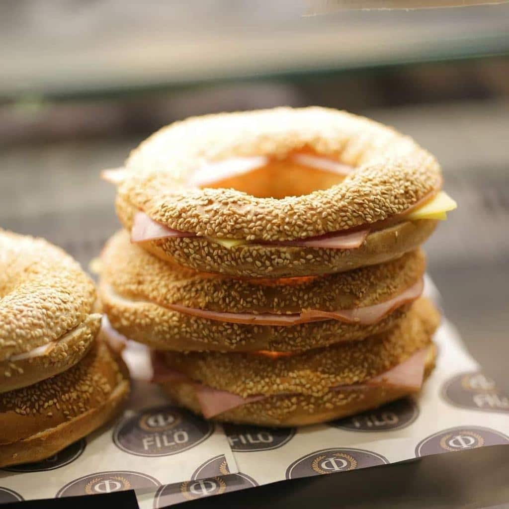 Filled koulouri from The Good Filo