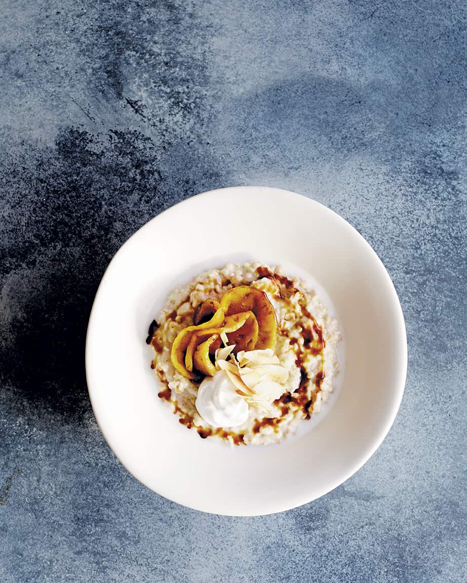 Spelt & buckwheat with coconut & pineapple