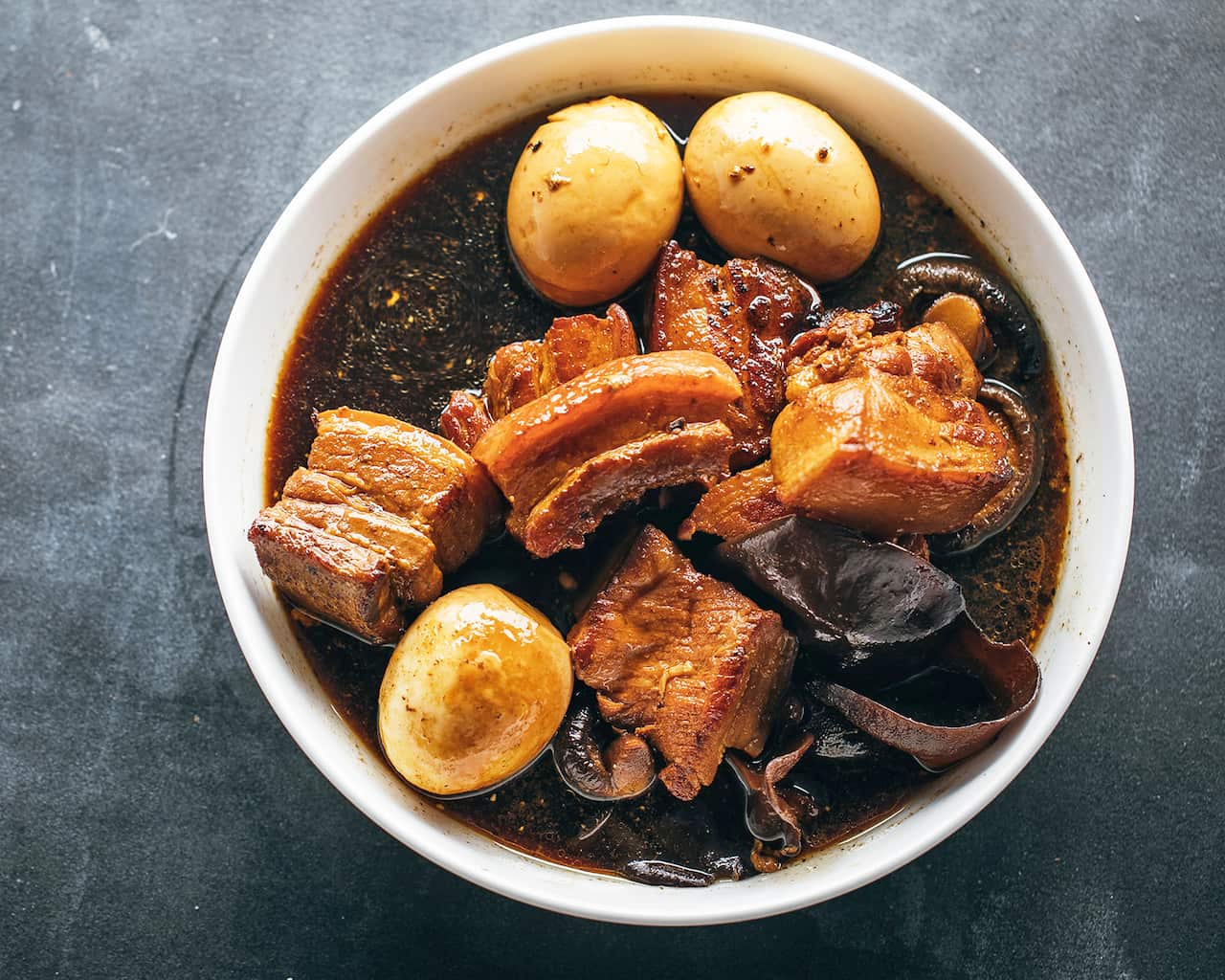 Grandma's soy-sauce braised pork belly