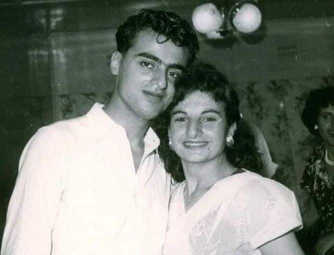 Clare Haddad's grandparents, Arthur and Sandra Haddad.