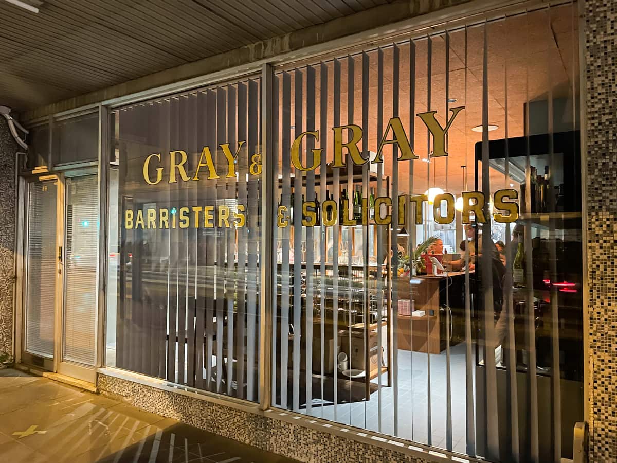 Gray and Gray Bread and Wine 