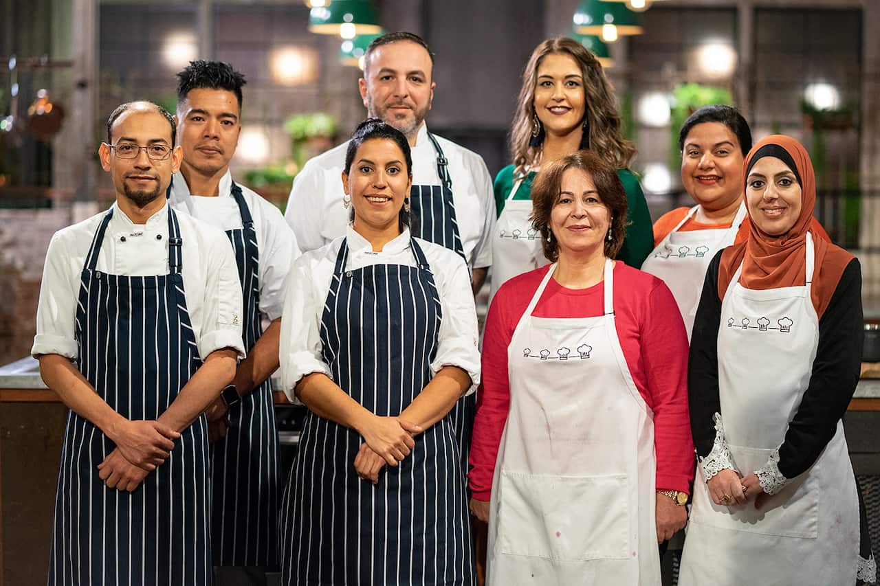 The Chefs Line Middle Eastern week