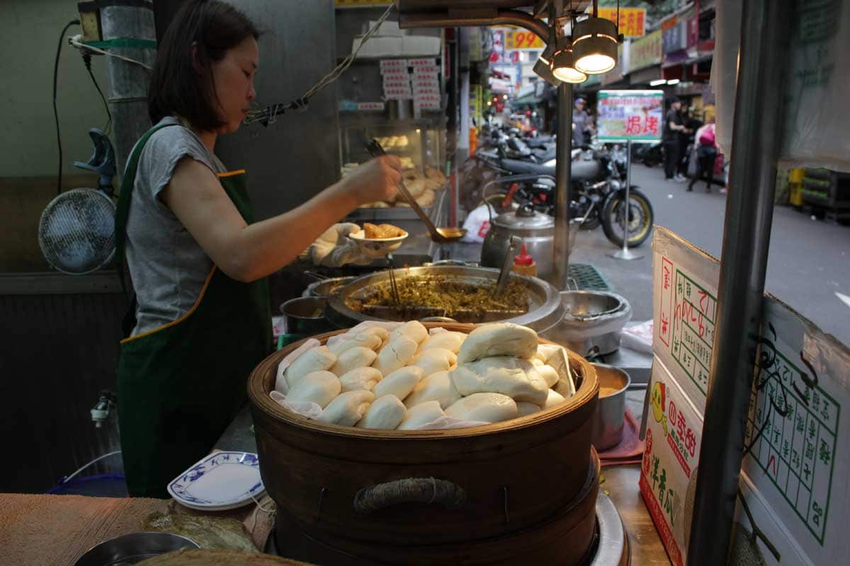 A gua bao (pork belly bun) shop 