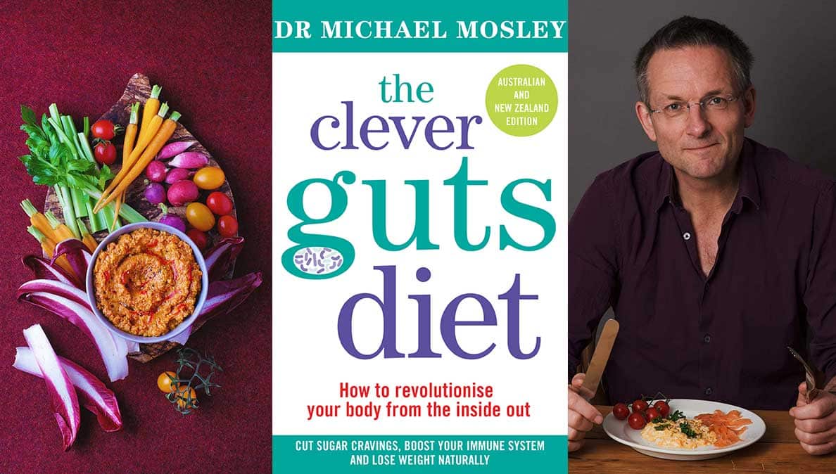 Michael Mosley Clever Guts cookbook. 
