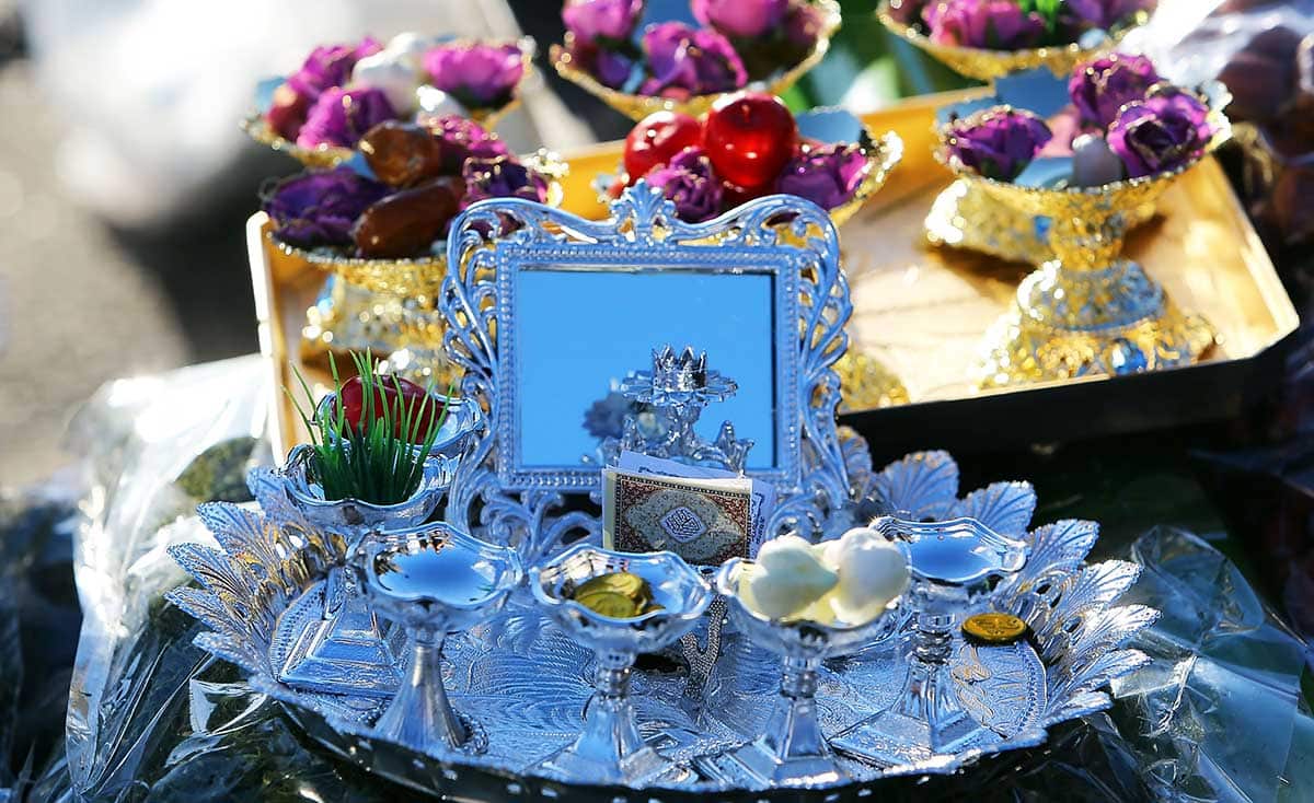 Iranian New Year table