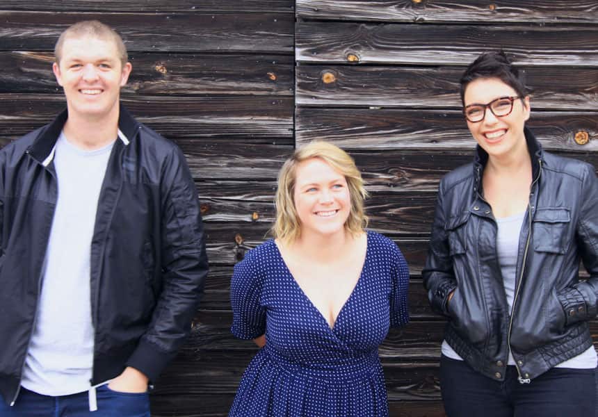 Hannah Green (centre) runs Etta in Melbourne.