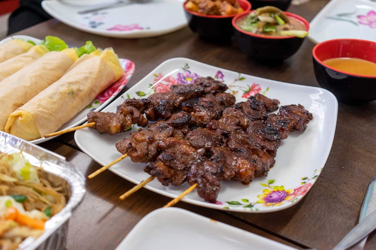 Eighty per cent of Happy Hut’s business comes through catering Filipino functions.