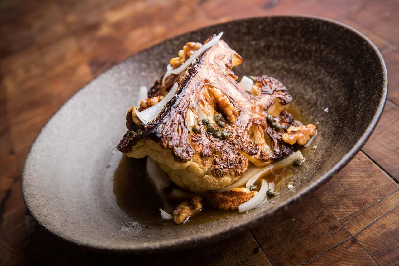 Fried chicken is out and cauliflower – and other vegetables – are in at Hartsyard.