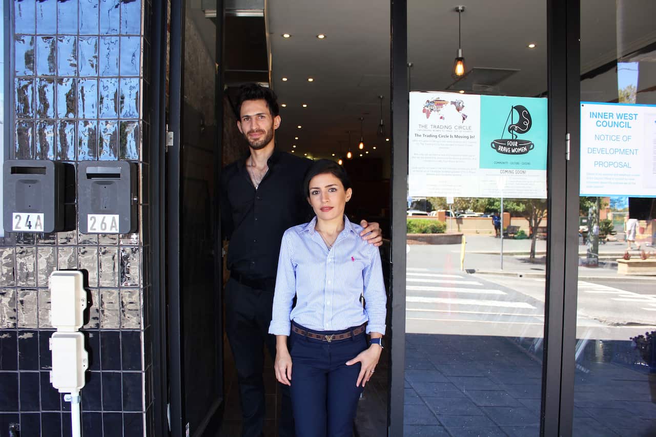 Zahra Armian and husband Hassan will be cooking at this new social enterprise.